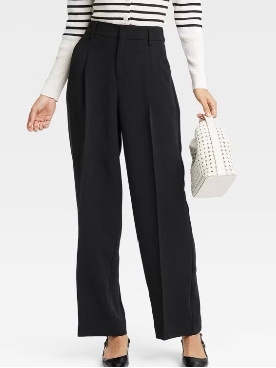 a new day Pants - NWT A New Day Black Signature Crepe Essential Trouser Size 4